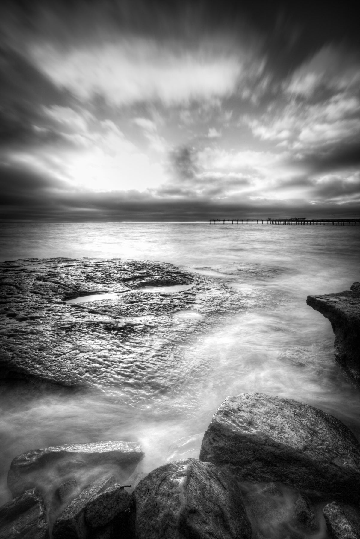 Black & White Pools - jkphotoart