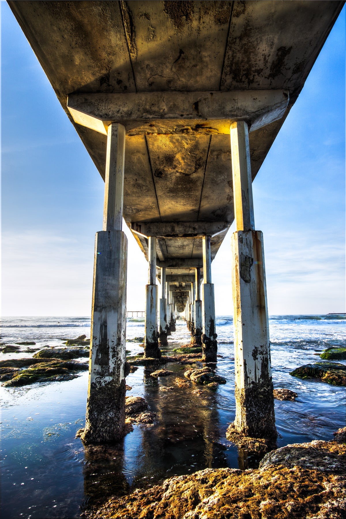 Clear Water Pier - jkphotoart