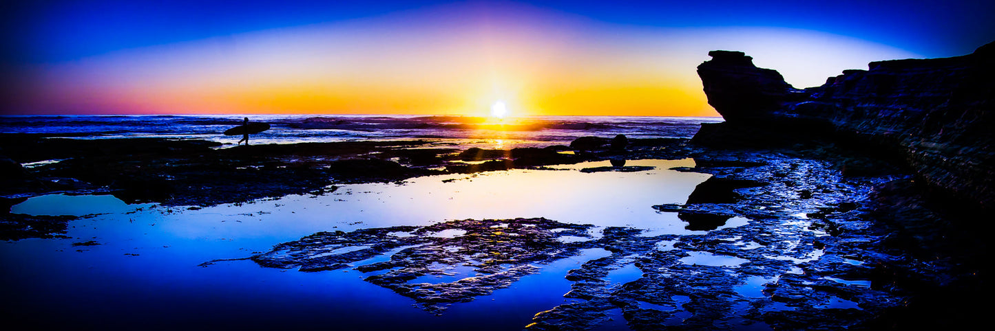 Cliff Pools Panorama - jkphotoart