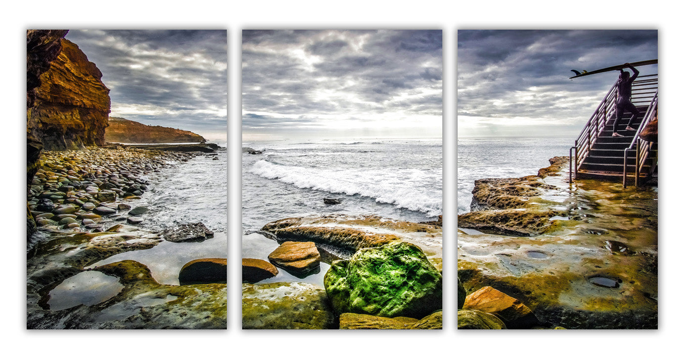 Garbage Triptych - jkphotoart