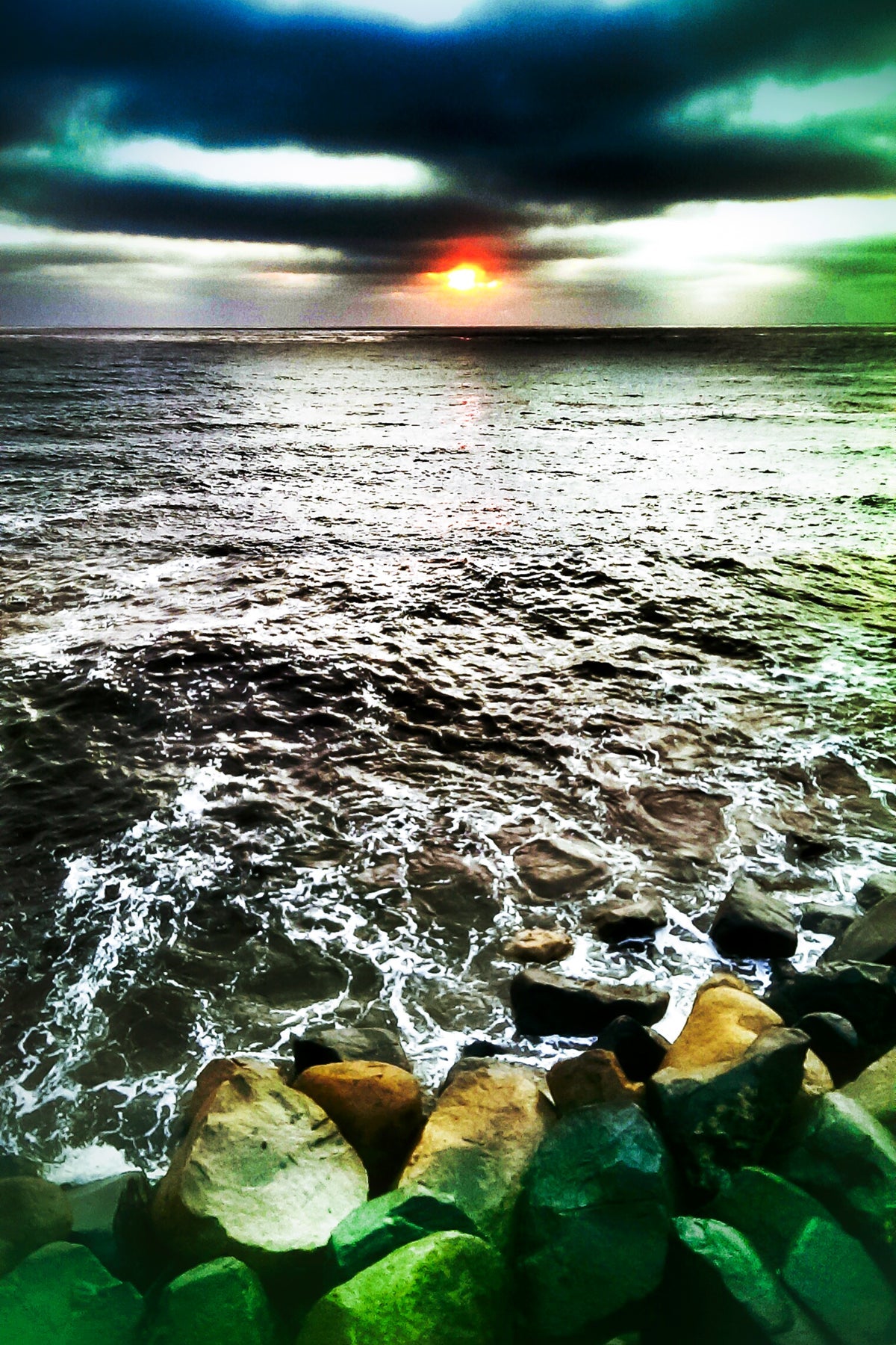 Green Sunset - jkphotoart