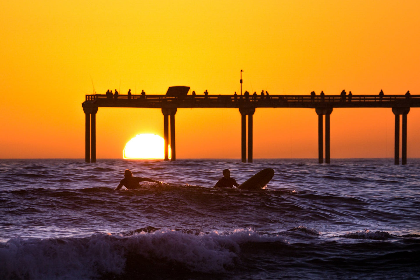Orange Surfers - jkphotoart