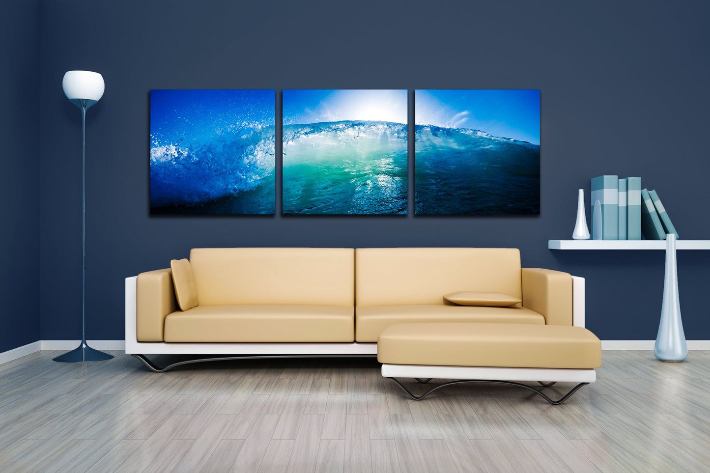 Wave One Triptych - jkphotoart