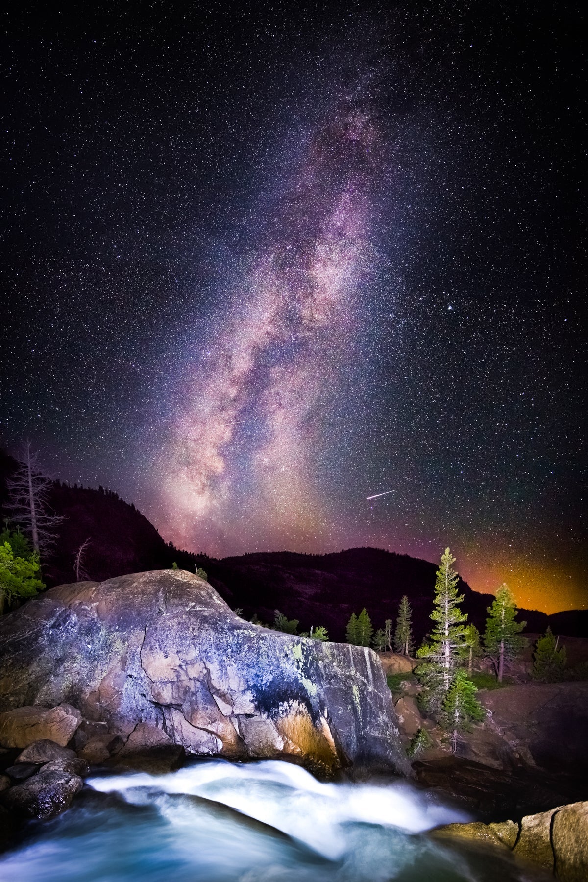 Milky Way Meteor - jkphotoart